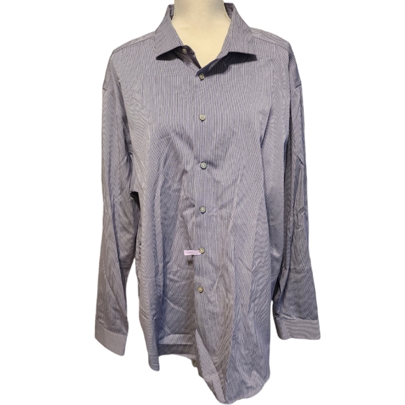 Calvin Klein Slim Fit Button Up Two Ply